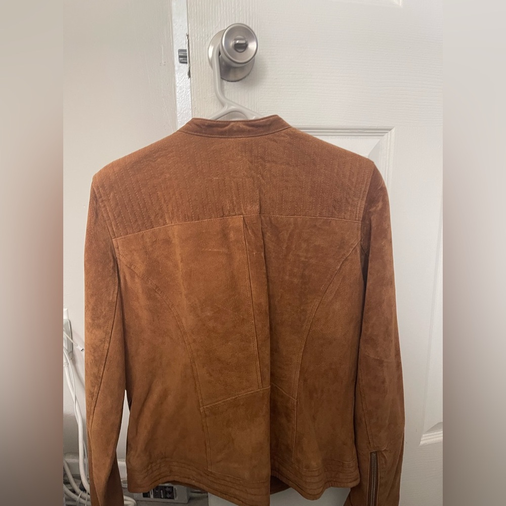 New York & Company Tan Jacket - Picture 2 of 4